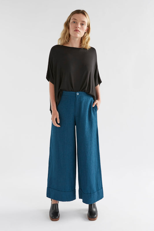 Anneli Linen Pant Model Front | JASPER