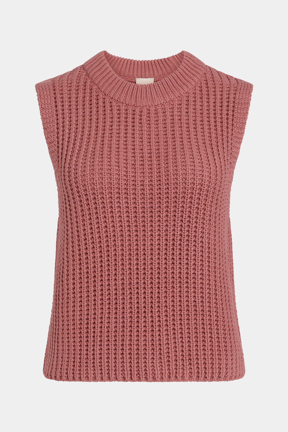 Arp Vest Flat Lay | CLAY PINK
