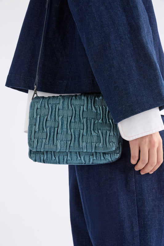 Liska Crossbody Bag  styled on model | NAVY