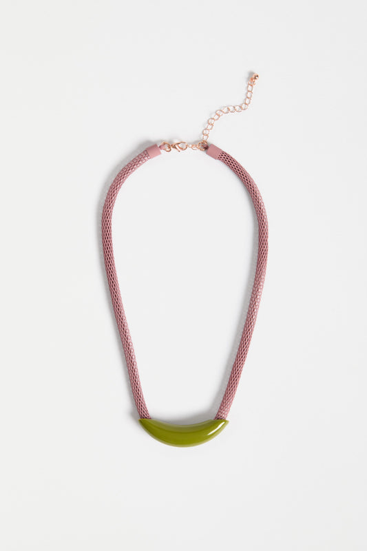 Jans Short Necklace Flat Lay | CELERY