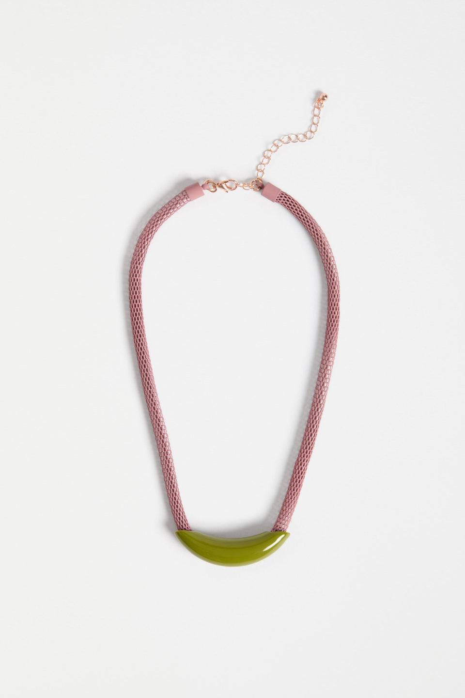 Jans Short Necklace Flat Lay | CELERY