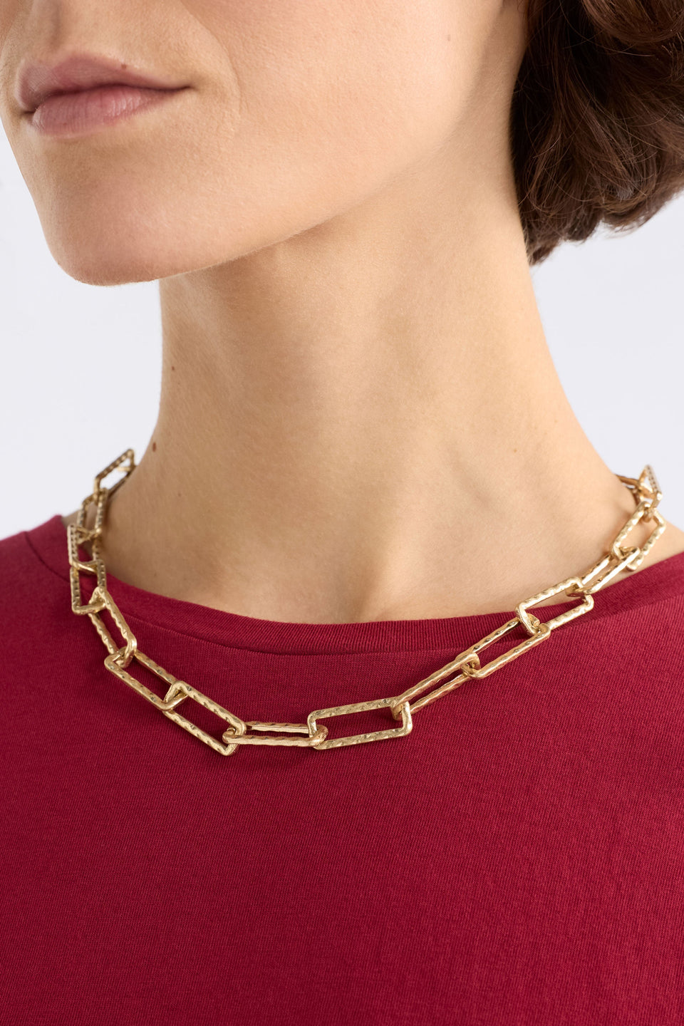 Ringva Necklace Model | SILVER