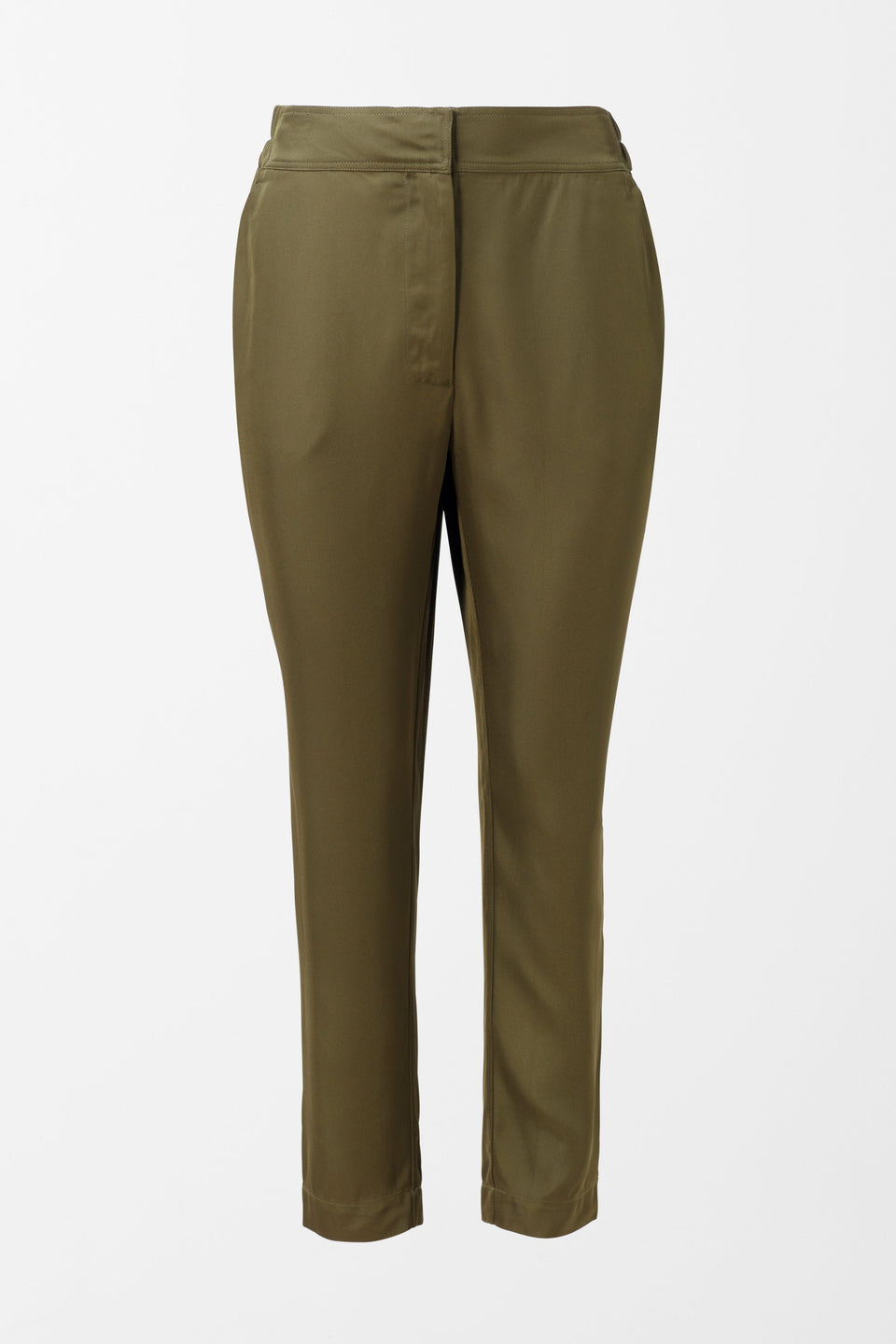 Tailored Kiiltava Pant Front  | OLIVE