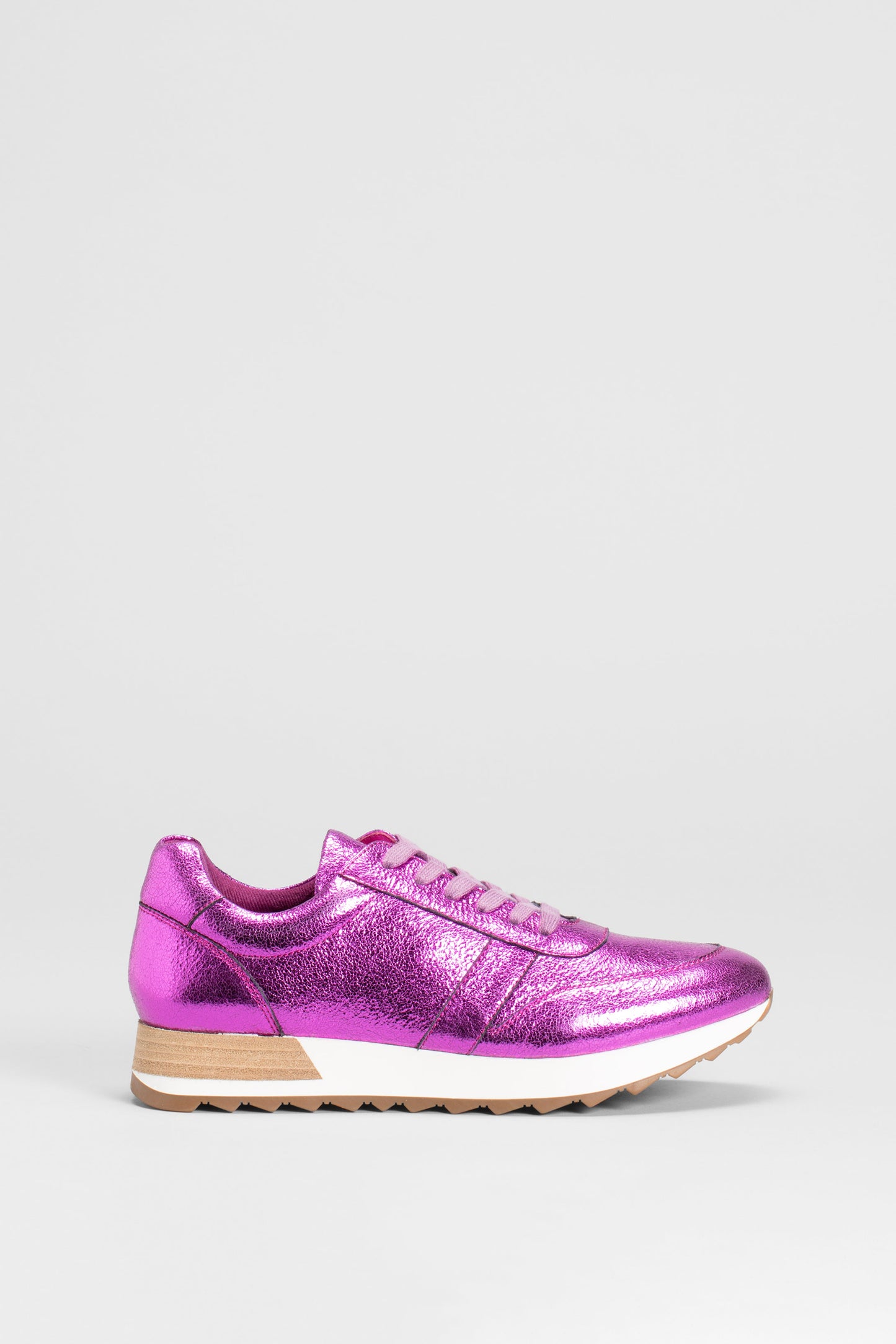 Beate Metallic Trainer Side | FUCHSIA