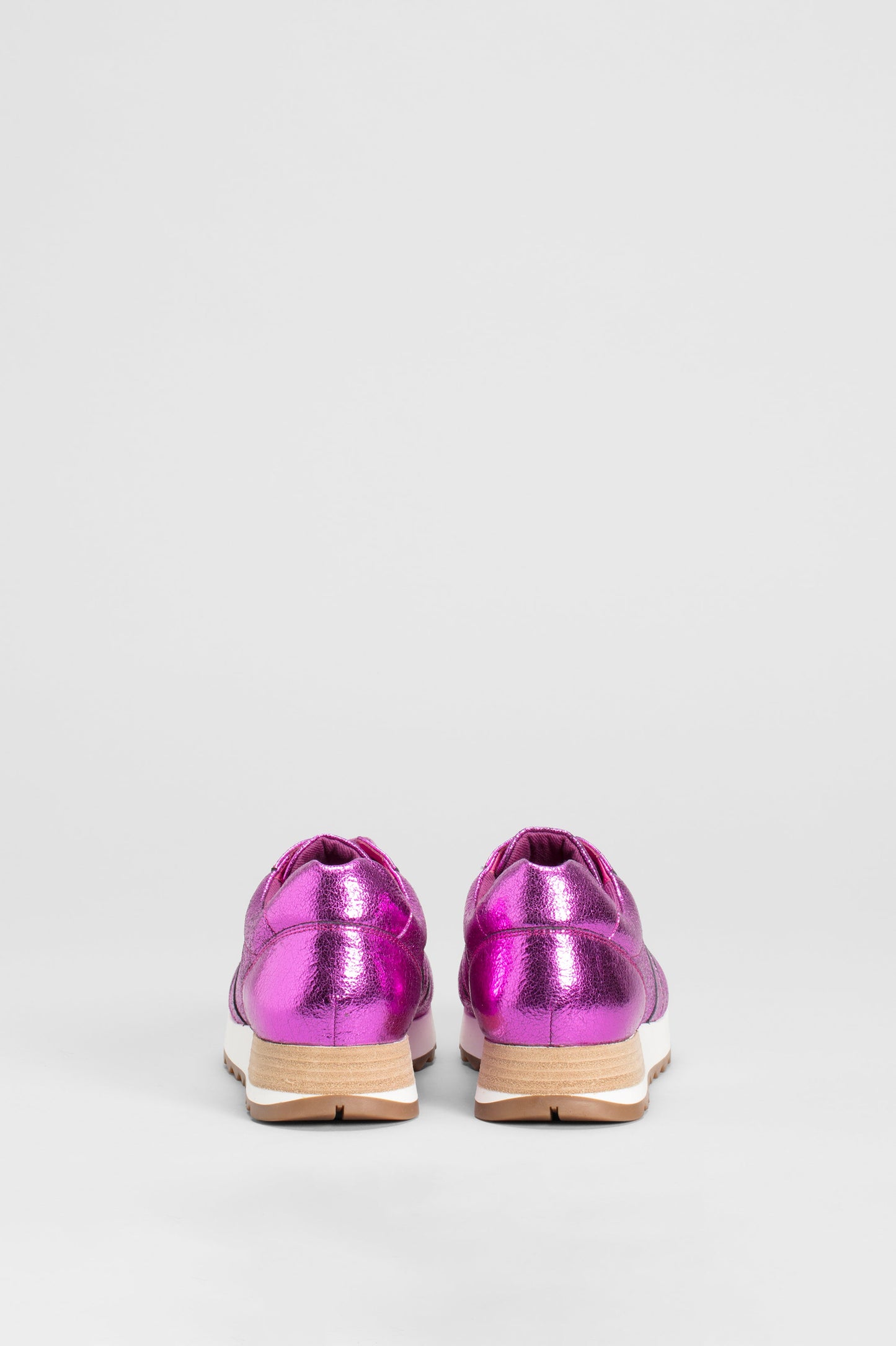 Beate Metallic Trainer Back | FUCHSIA
