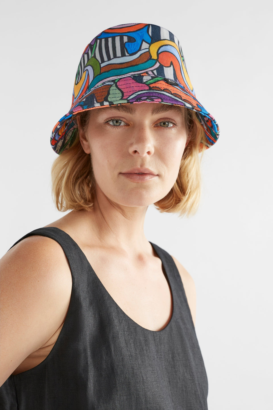 Emra Recyled Polyester Print Bucket Hat Model | KULT PRINT