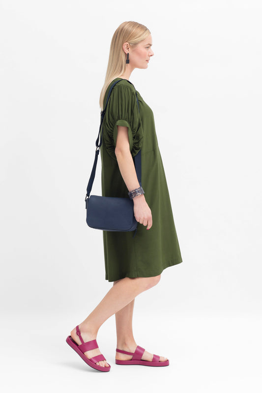 Kurer Remnant Leather Adjustable Cross body Hand Bag Model | TWILIGHT