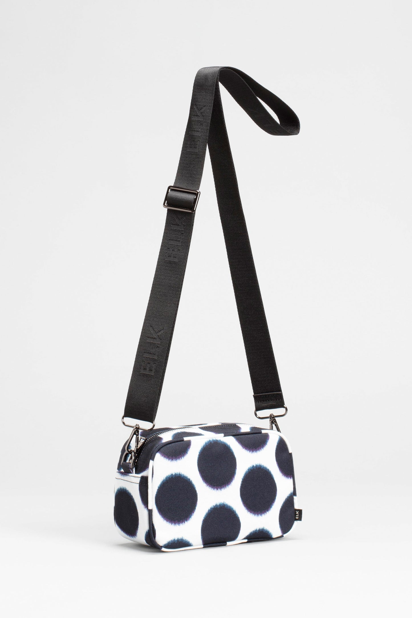 Kassel Print Recycled Mini Crossbody Bag front  | SOFT SPOT PRINT
