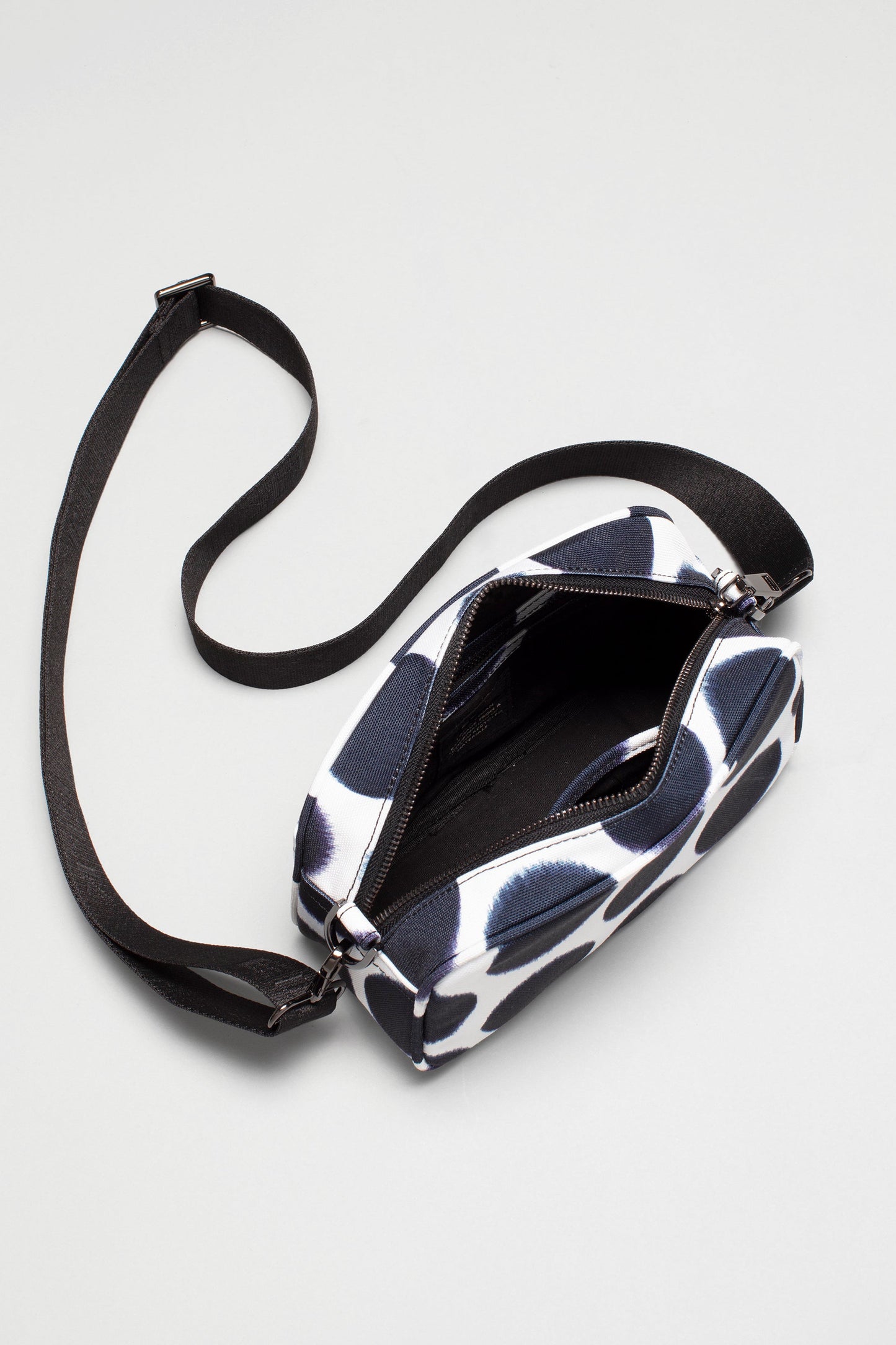 Kassel Print Recycled Mini Crossbody Bag Internal | SOFT SPOT PRINT